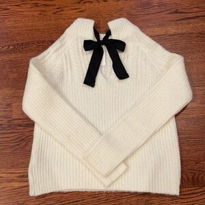 Ae:  NWT FRNCH Paris Ribbed Knit Pullover Sweater Women S/M